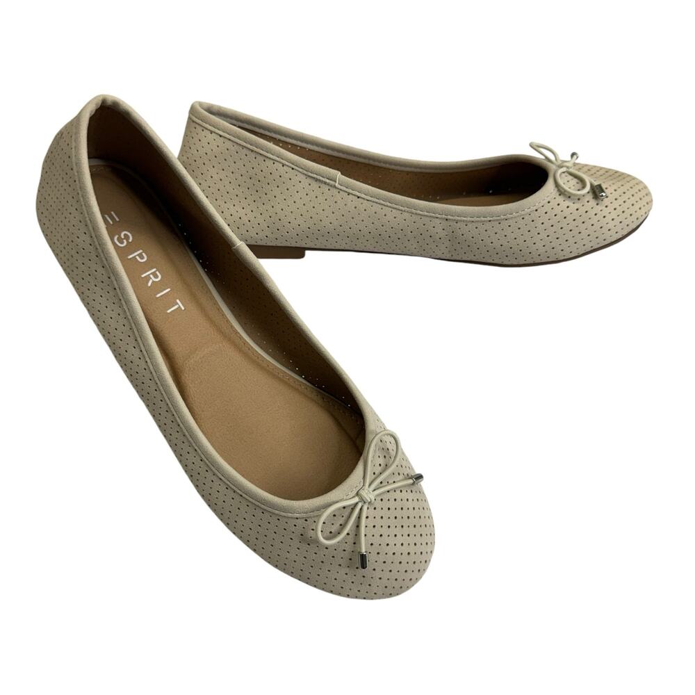 Esprit Orly Womens Flats Size 7 M Cream